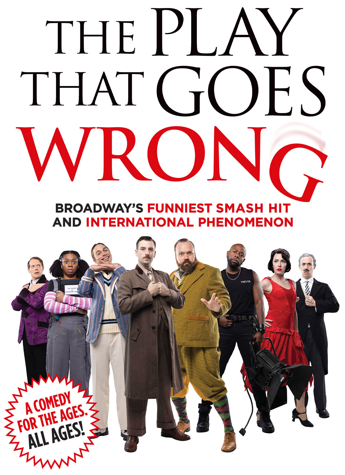 The Play That Goes Wrong on Broadway